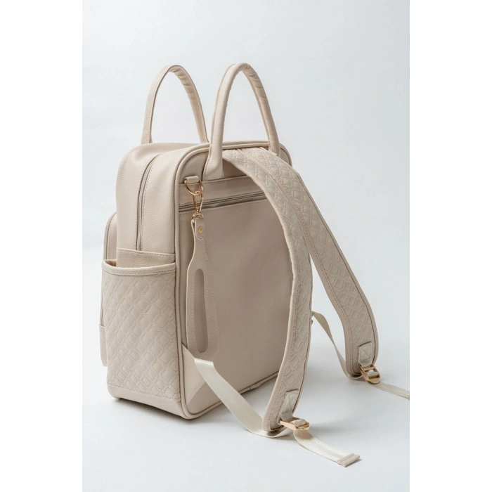 Timion Mia Anne Bebek Bakım Sırt Çantası 7350 Krem