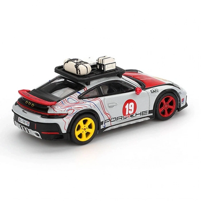 Timion Mini GT 1/64 Porsche 911 Dakar Uncle Rally Blister Paket