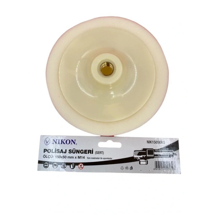 Timion Nikon 15050Bs Polisaj Süngeri 150 Mm Beyaz Sert