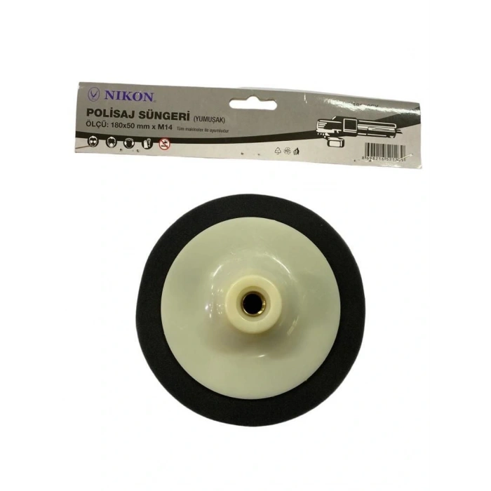 Timion Nikon 18050Sy Polisaj Süngeri 180 Mm Siyah Yumuşak