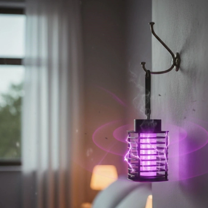 Timion Otomatik Akıllı Sivrisinek Öldürme Lambası Şarj Elektrik Çarpması Sivrisinek Kovucu Lamba Öldürmek Masaüstü Duvar Asmak Sinek Kıran Y20 (5148)