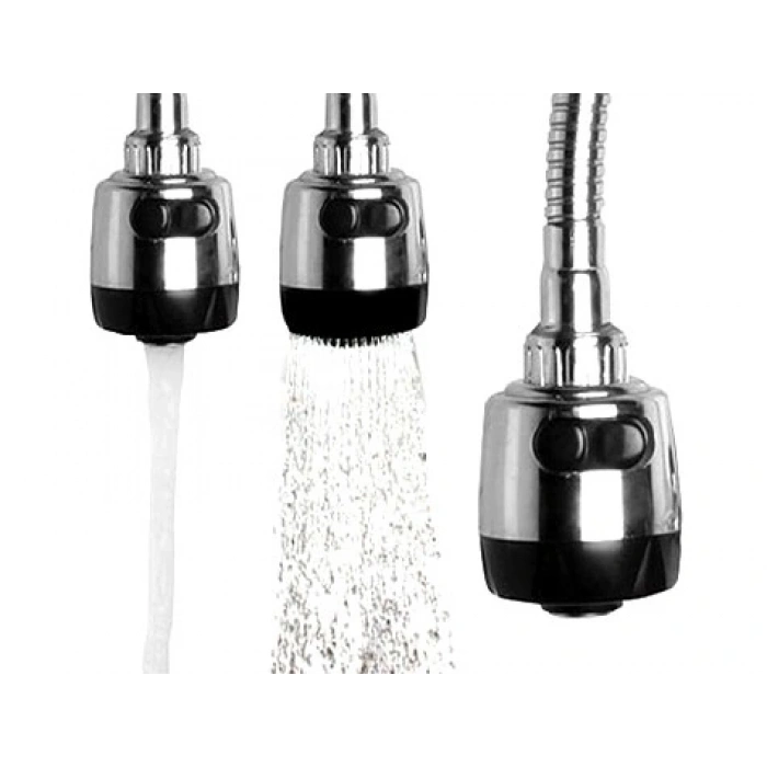 Timion Oynar Başlıklı 2 Fonksiyonlu Spiral Musluk Başlığı (5148)