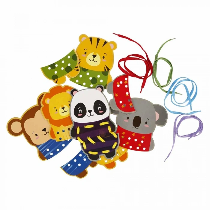 Timion OYUN HAYVANLAR İP GEÇİRME 5FGR