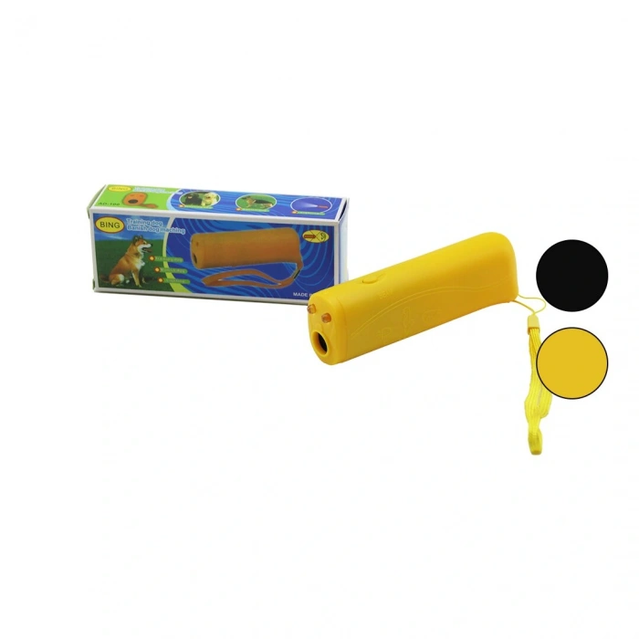 Timion PİLLİ 2İN1 KÖPEK KOVUCU - FENER İP TAŞIMA KULPLU SESLİ=20KHz=İNSAN DUYAMAZ (5148)