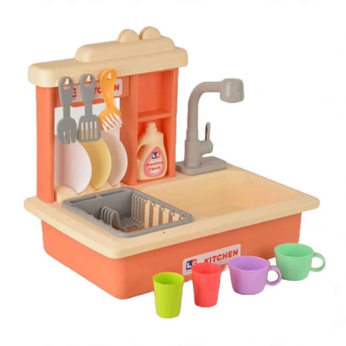 Timion Pilli İnteraktif Lavabo Seti Somon