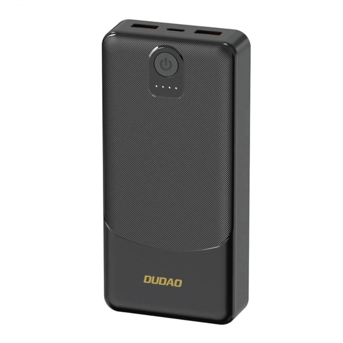 Timion Powerbank Dudao K10Pro 2.4A 20000mAh 2 x USB-A - Siyah (5148)
