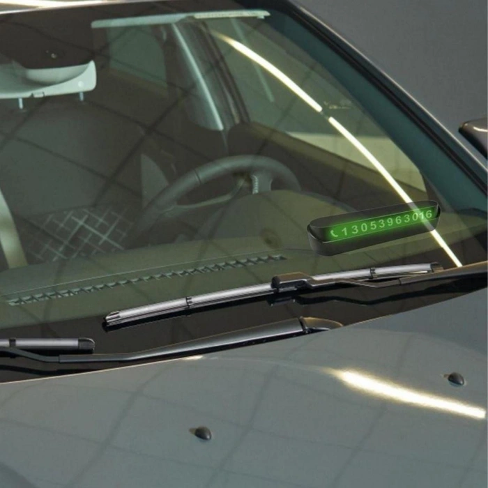 Timion Pratik Fosforlu Telefon Numarası Yamzak İçin Araç İçi Oto Numaratör Numaralık (5148)