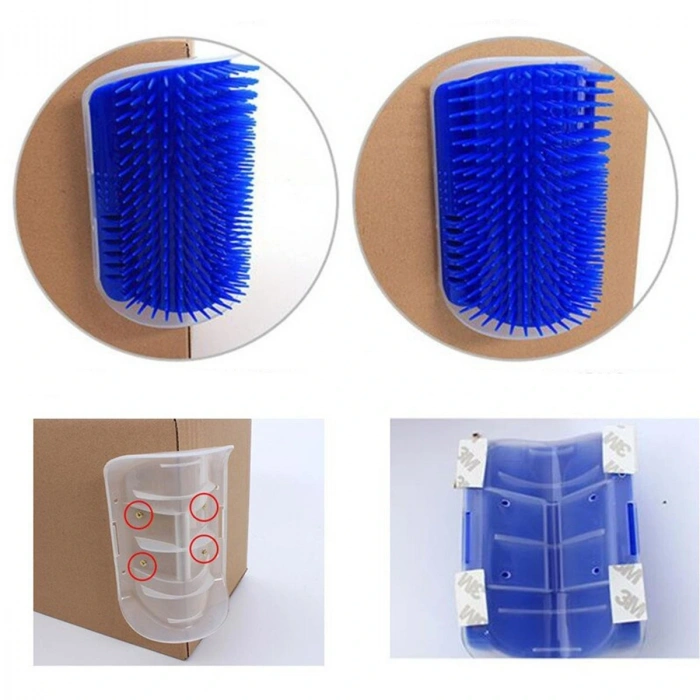 Timion Pratik Kedi Tüyü Kaşıma Ve Tarama Aparatı Duvara Monte Kaşıma Aleti (5148)