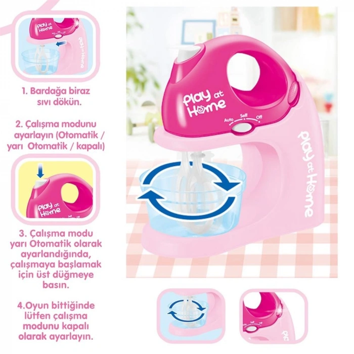 Timion QF26139P-QF26139G IŞIKLI HAREKETLİ MİKSER -VRD