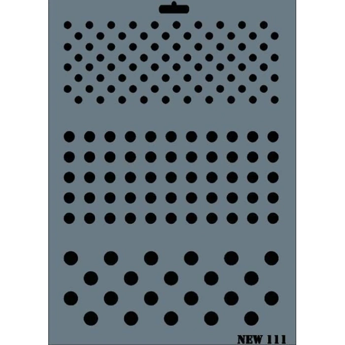 Timion Rich New Seri N111 Stencil 35X25 Cm