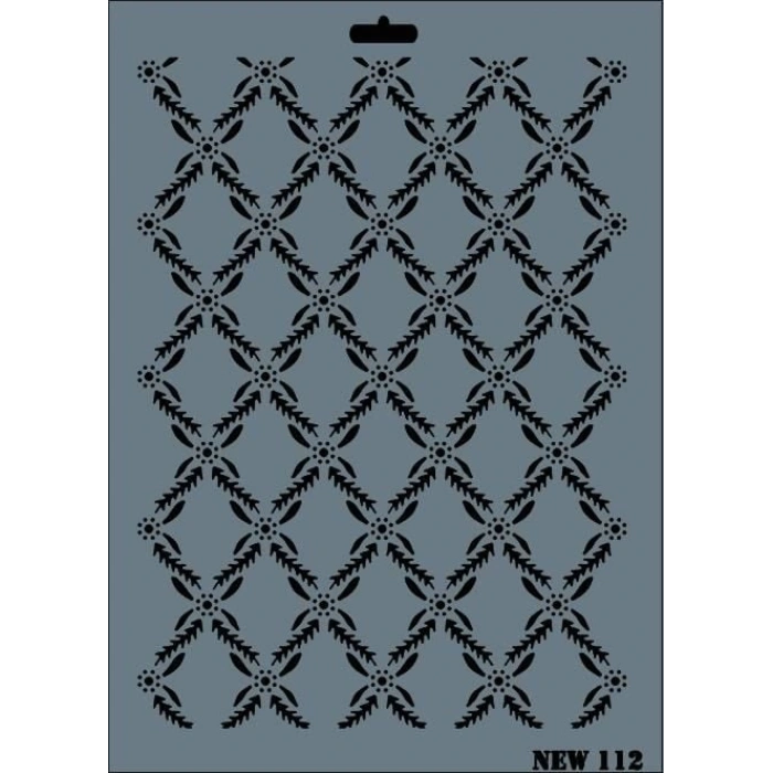 Timion Rich New Seri N112 Stencil 35X25 Cm