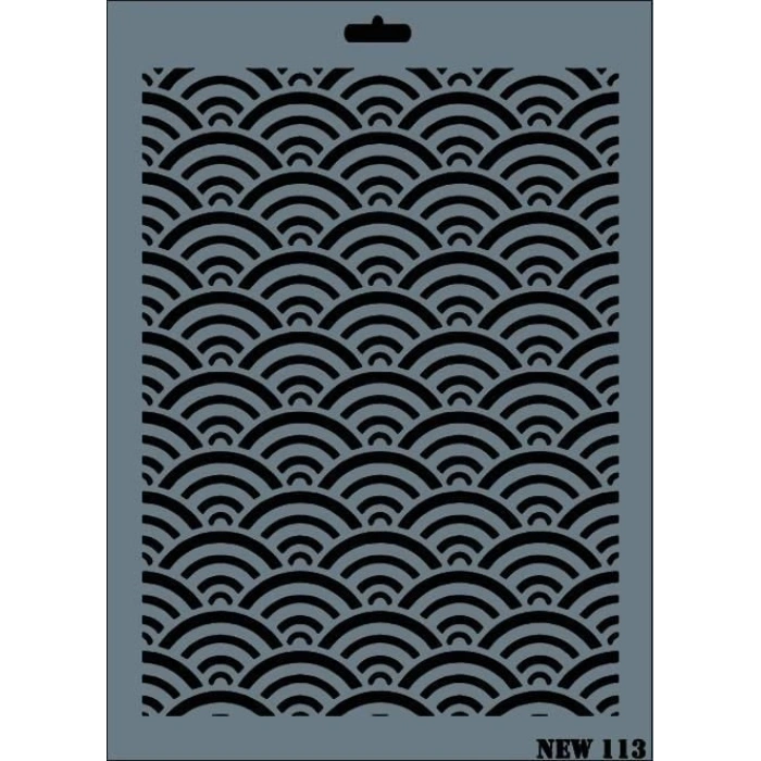 Timion Rich New Seri N113 Stencil 35X25 Cm