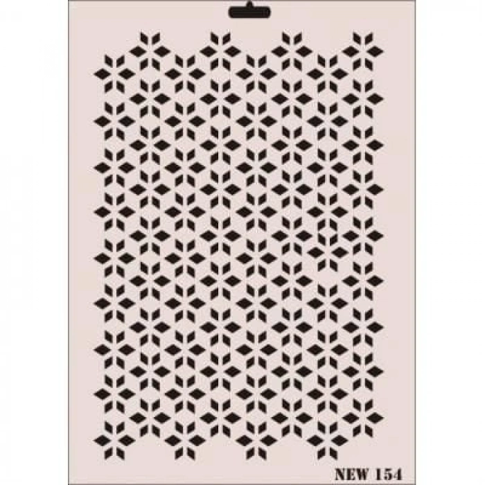 Timion Rich New Seri N154 Stencil 35X25 Cm