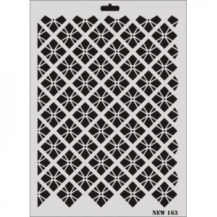 Timion Rich New Seri N163 Stencil 35X25 Cm