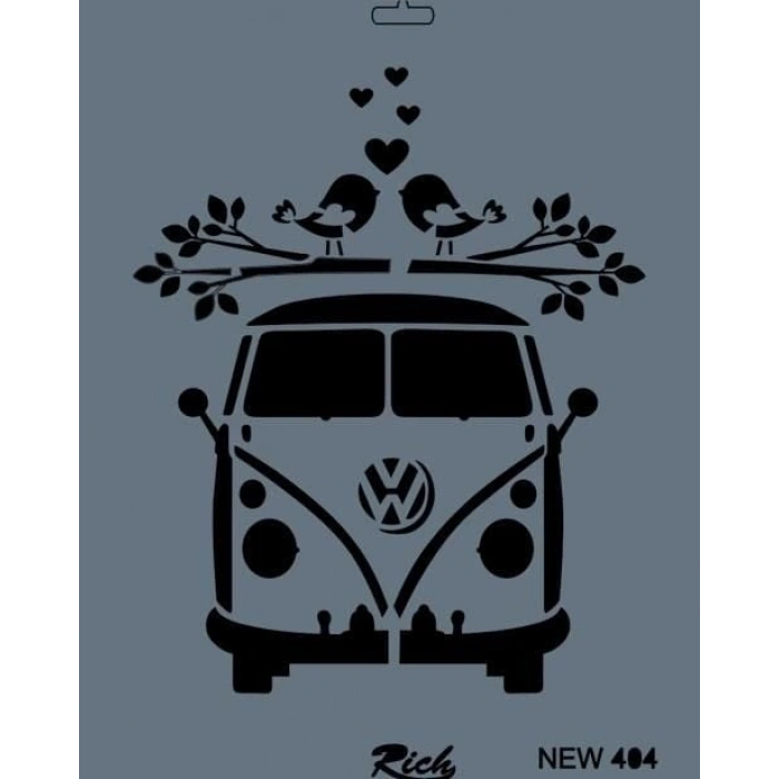 Timion Rich New Seri N404 Stencil 35X25 Cm