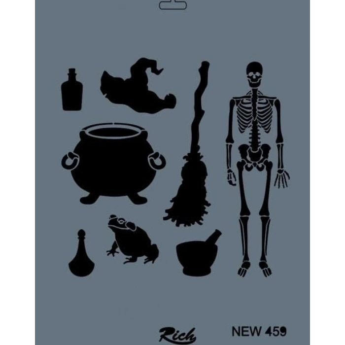 Timion Rich New Seri N459 Stencil 35X25 Cm