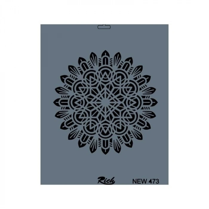 Timion Rich New Seri N473 Stencil 35X25 Cm