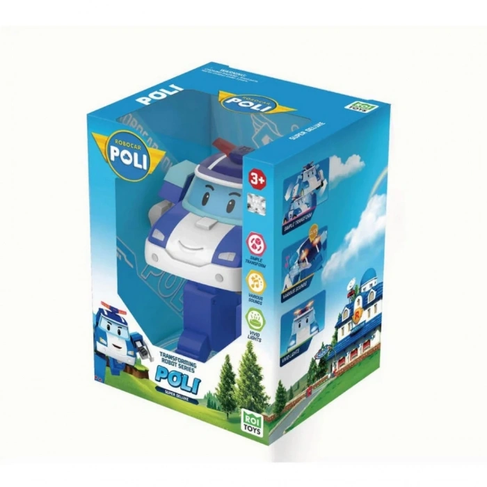 Timion Robocar Poli Büyük Transforming Sesli Robot