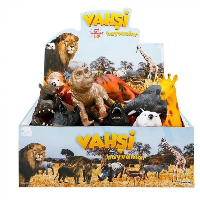 Timion S00000725 VAHŞİ HAYVANLAR FOAM SESLİ 27CM -SUN