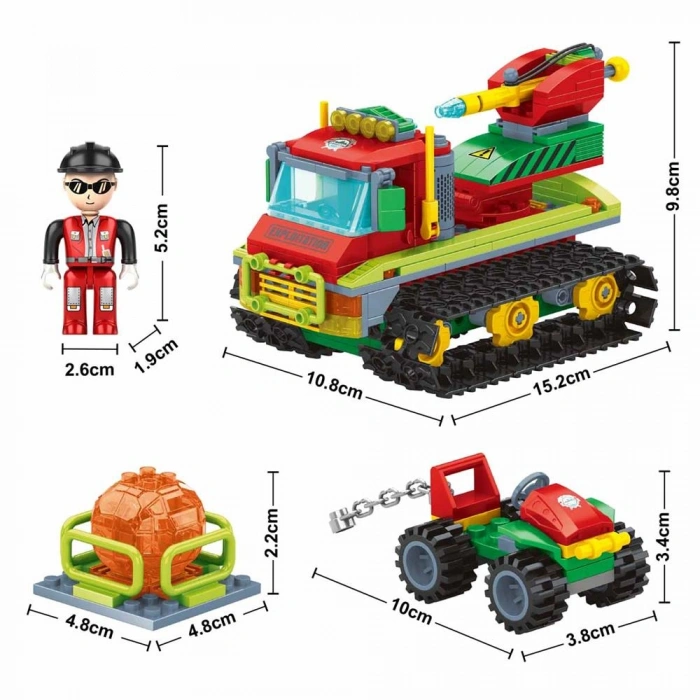 Timion S00004433 BLX MİNİNG SET 3FGR 347 PRÇ -SUN