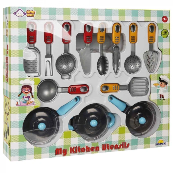 Timion S00004681 MUTFAK GEREÇLERİ SETİ BYK KUTULU -SUN