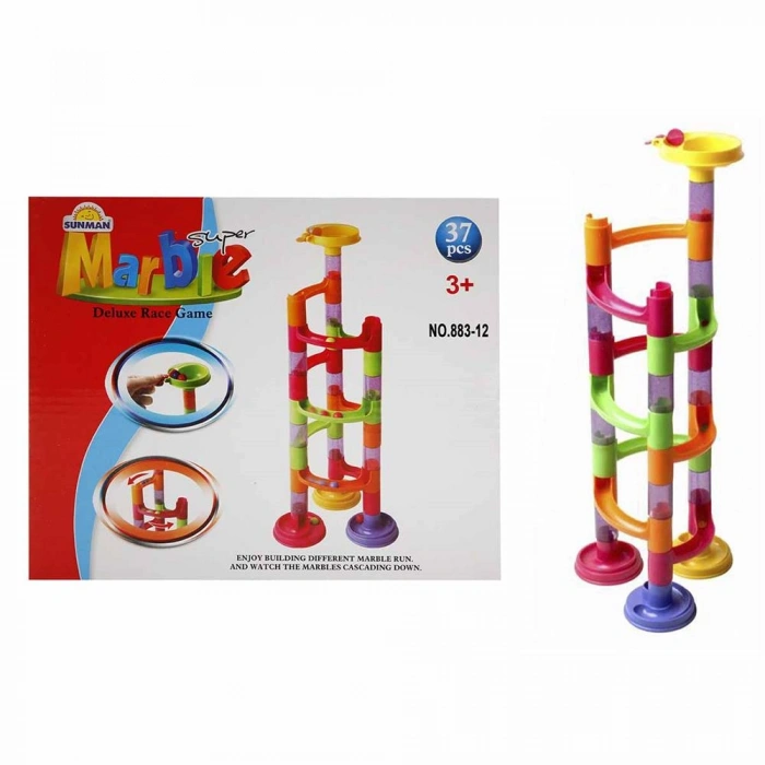 Timion S00004828 YFN-OYUN SUP.MARBLE DELUXE RACE - 37PRÇ