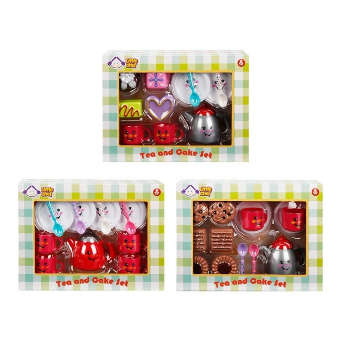 Timion S00023301 YİYECEKLER ÇAY/KEK SET 12-14PRÇ.KÇK.-SUN