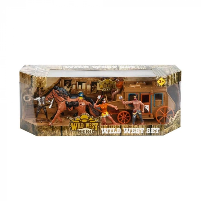Timion S00077116 KOVBOY OYN.SET KIZILDERİLİ/AT -SUN