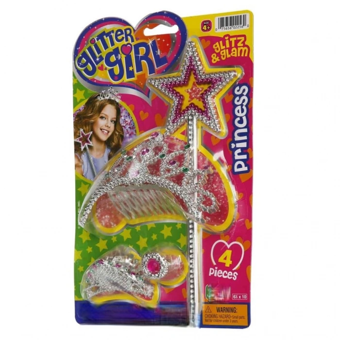 Timion S01002256 KOKOŞ SET TAÇ/ASA SİMLİ 4PRÇ KRTL