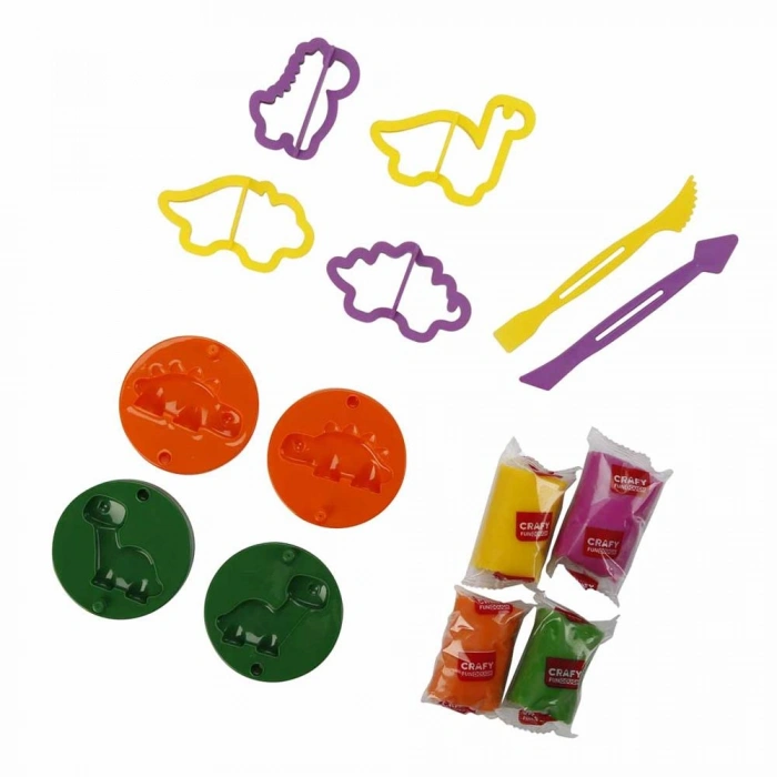 Timion S01004734 OYUN HAMUR SET KÇK DİNO 14 PRÇ -SUN