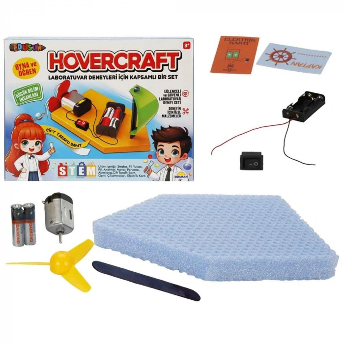 Timion S01005062 SUN-YEK-EDS BİLİM SET HOVERCRAFT DENEY
