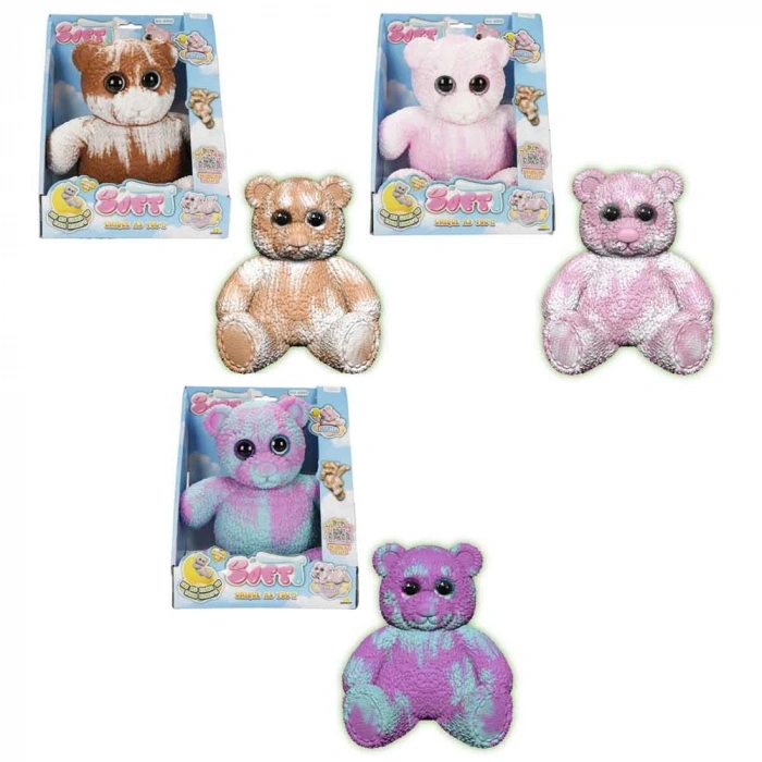 Timion S01012331 FİGÜR SOFT BEAR DELUX KARAN PARLAYAN-SUN