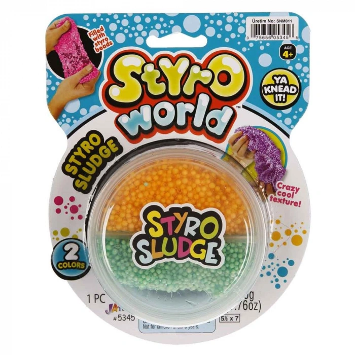 Timion S02005345 SLİME KÖPÜK STYRO SLUDGE -SUN