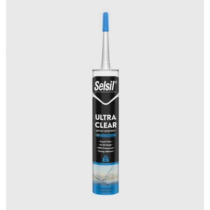 Timion Selsil Ultra Clear Şeffaf Montaj Yapıştırıcı 290 ml