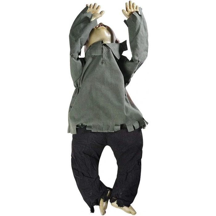 Timion Sesli Işıklı ve Sensörlü Yerde Emekleyen Hareketli Bebek Hayalet Zombi Dekor 30x85 cm (5148)