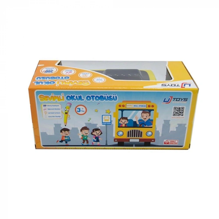 Timion Sesli Ve Işıklı Çarp Dön Sevimli Okul Otobüsü