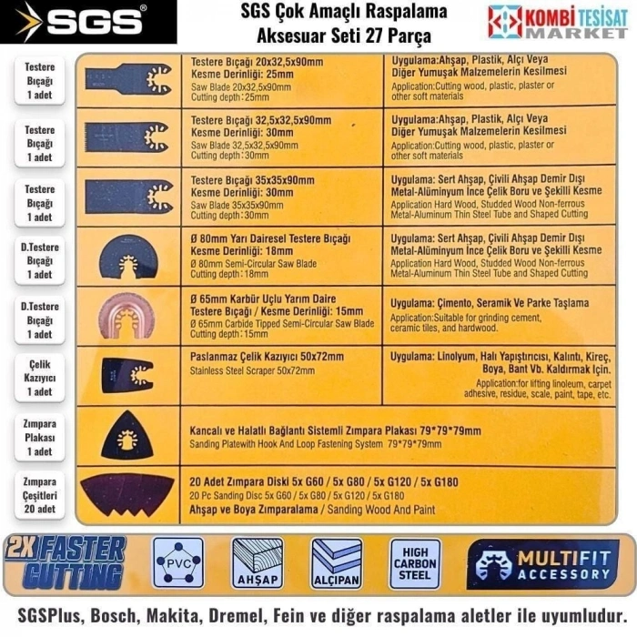Timion Sgs 1880 Raspalama Seti 27 Parça