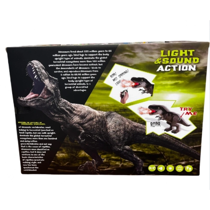 Timion SH40651 U/K 2.4G USB ŞARJLI DUMAN ATAN DİNOZOR