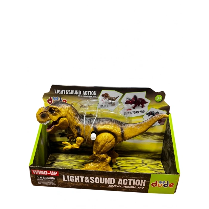 Timion SH40652 KURMALI IŞIKLI SESLİ YÜRÜYEN DİNOZOR -ZRV