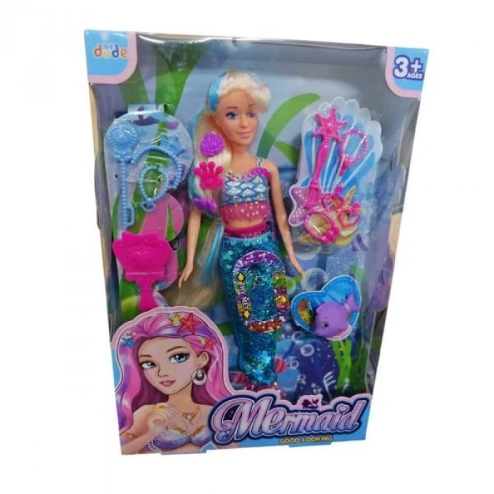 Timion SH40687 KUT.MERMAİD DENİZ KIZI BEBEK 29CM -ZRV