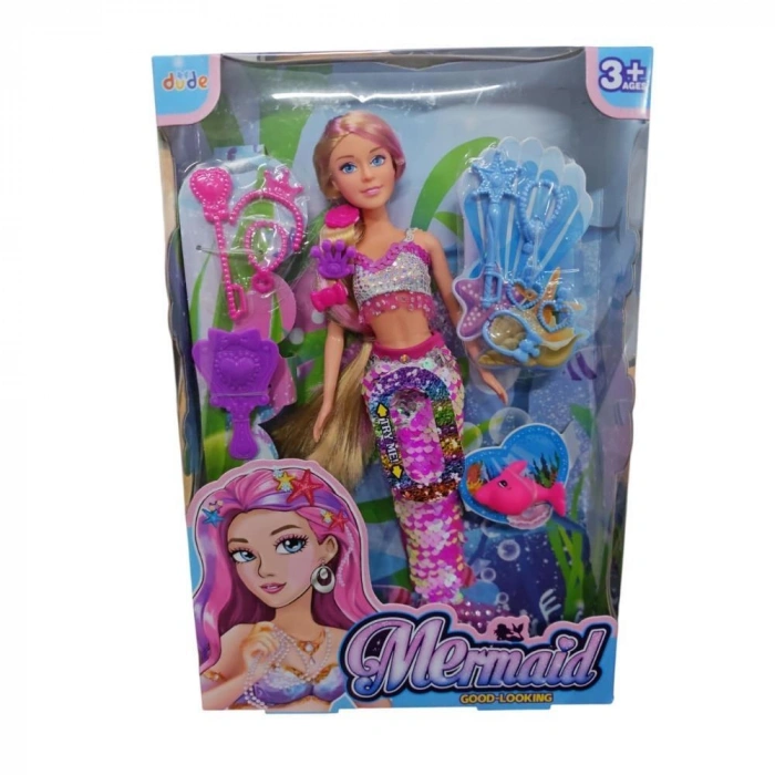 Timion SH40687 KUT.MERMAİD DENİZ KIZI BEBEK 29CM -ZRV