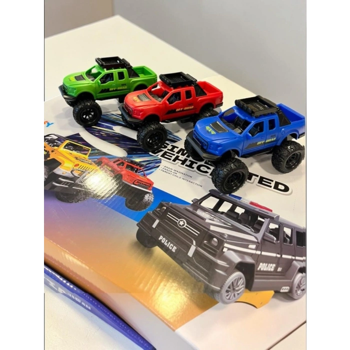 Timion SH40933 SÜRTMELİ ARABA PİCK UP PLASTİK