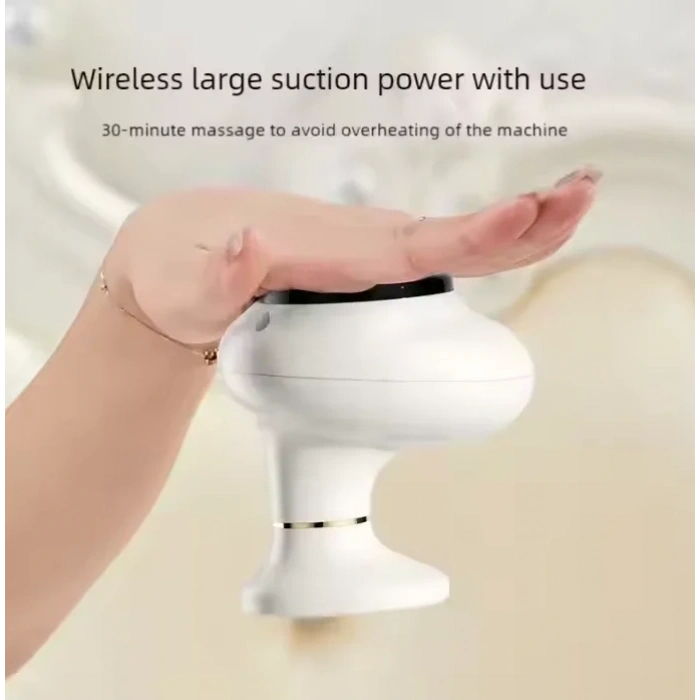 Timion Sıcaklık Emişli Bardak Çekme Terapisi, Vakumlu Masaj Aleti,Terapi Cihazı Masaj Cihazı (5148)