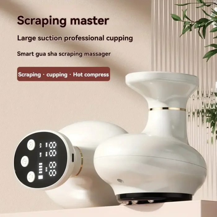 Timion Sıcaklık Emişli Bardak Çekme Terapisi, Vakumlu Masaj Aleti,Terapi Cihazı Masaj Cihazı (5148)