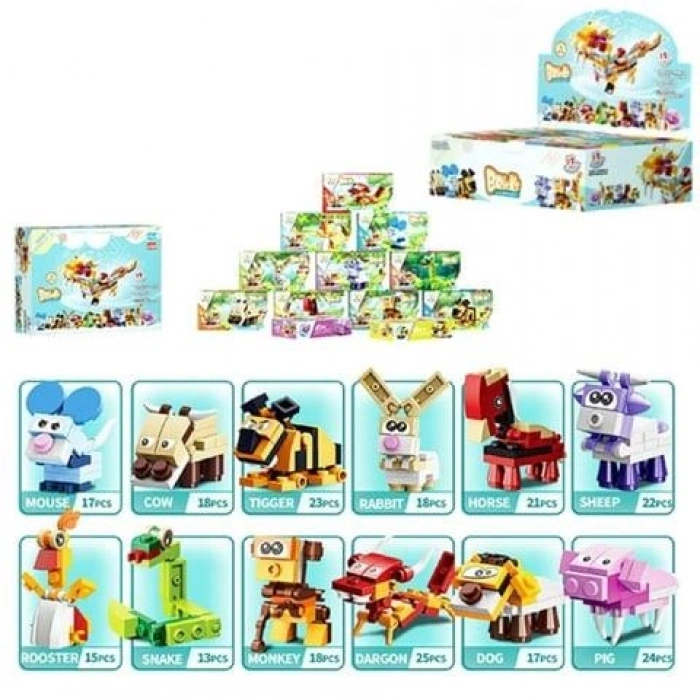 Timion SM198B LEGO HAYVANLAR 12 IN 1