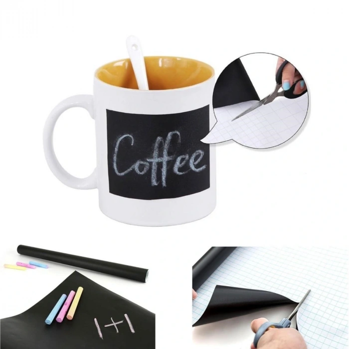 Timion Sticker Rulo Yapışkanlı Çocuk Yazı Yazma Tahtası Yazı Yazma Sticker (5148)