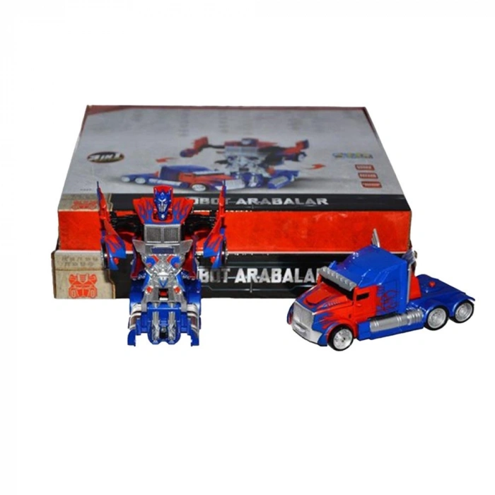 Timion Transformes Robota Dönüşen Araba Mavi