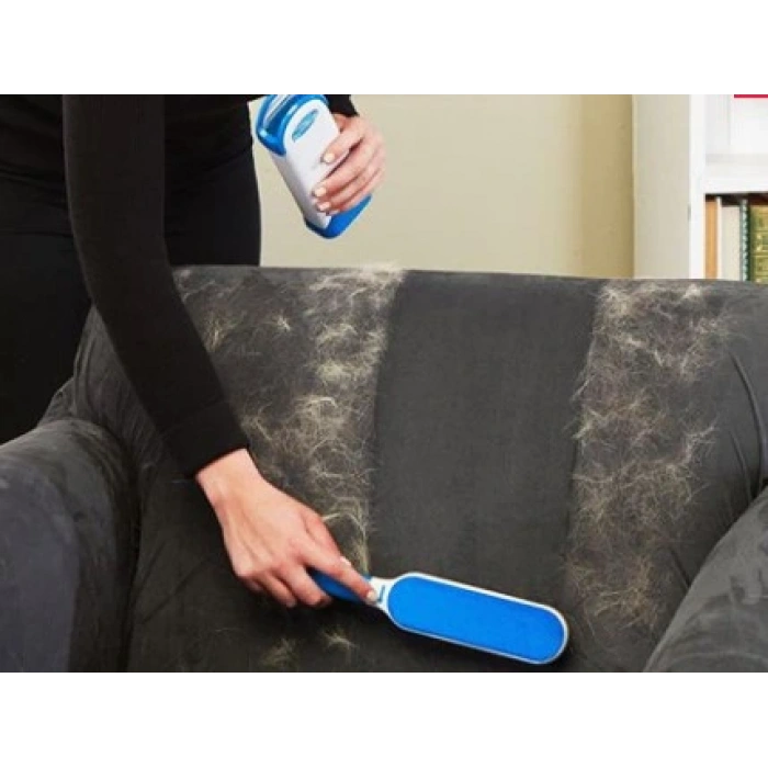 Timion Tüy Toz Temizleyici Fırça Seti 2li Mavi Kutulu (5148)