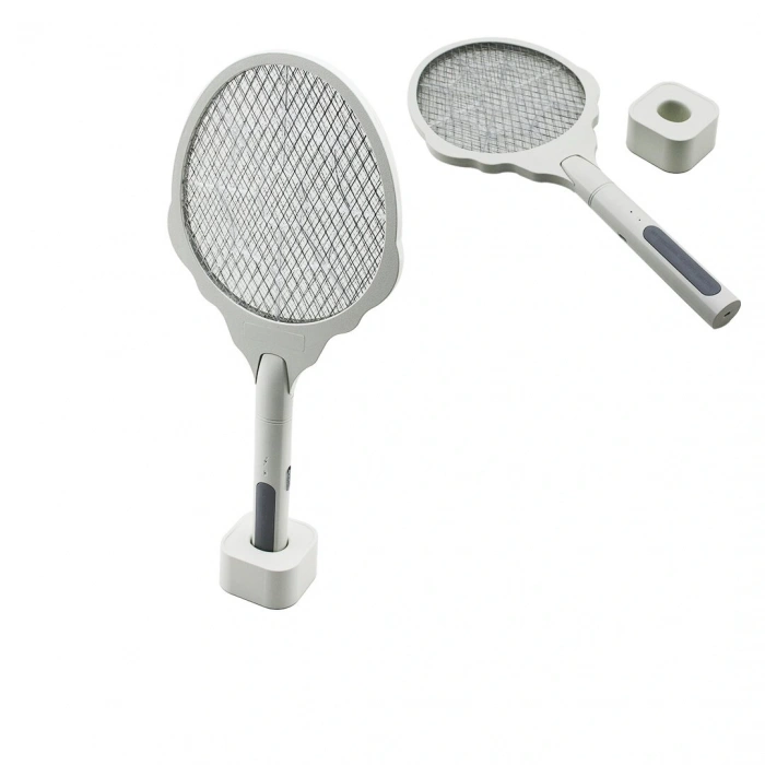 Timion USB TO TYPE-C ŞARJLI  SİNEK ÖLDÜRÜCÜ CIZ  RAKET   AYAK APARATLI - ÇANTALI   8PCS UV LEDLİ (5148)