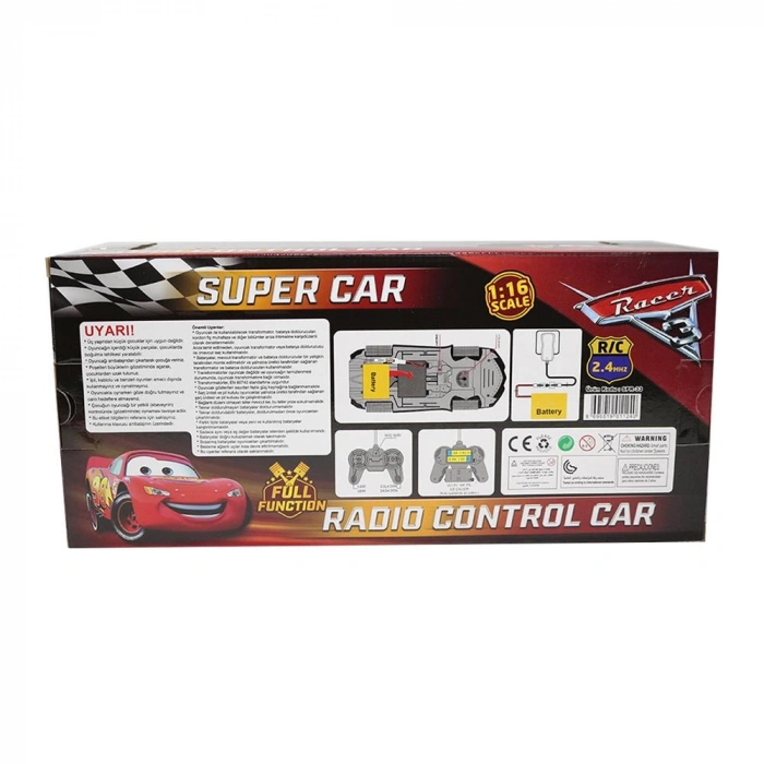 Timion Uzaktan Kumandalı Cars Araba 1:16 26 cm